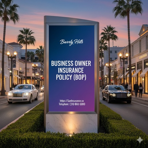 Business Owner Insurance Policy BOP in Beverly Hills
