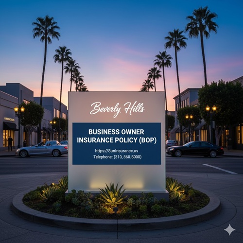 Business Owner Insurance Policy BOP in Beverly Hills