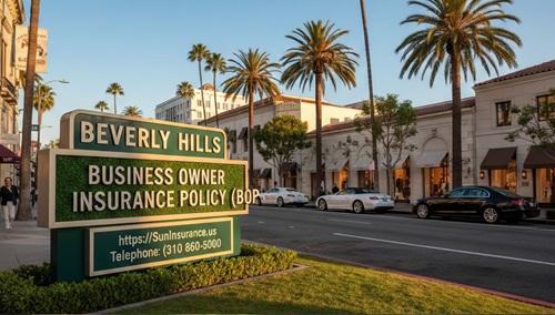 Business Owner Insurance Policy BOP in Beverly Hills