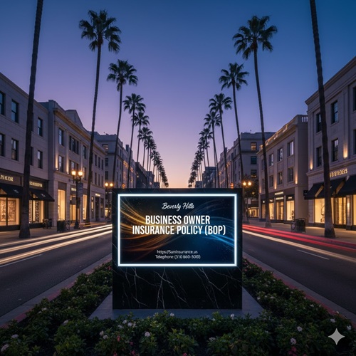 Business Owner Insurance Policy BOP in Beverly Hills