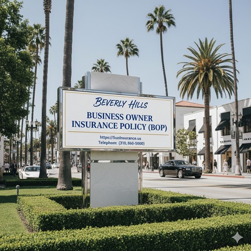 Business Owner Insurance Policy BOP in Beverly Hills
