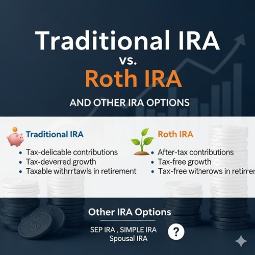 Traditional IRA vs. Roth IRA and Other IRA Options: Which Retirement Account Is Right for You? IRA 1