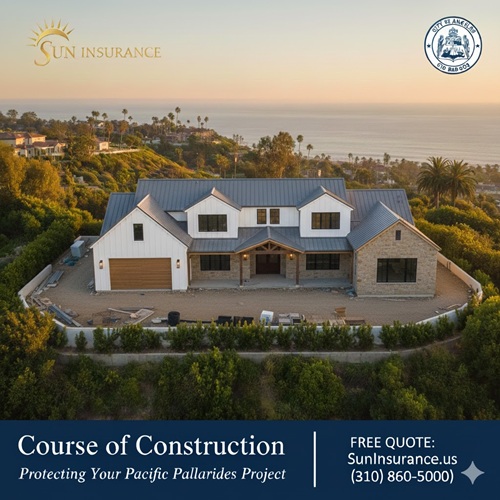 Course of Construction insurance in Pacific Palisades