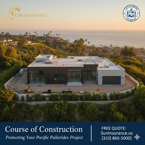Course of Construction insurance in Pacific Palisades