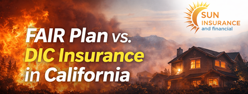 Fair Plan vs DIC in California