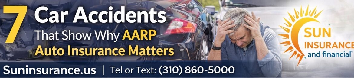 7 car accidents that show why AARP Auto Insurance matters for drivers in California after costly collisions