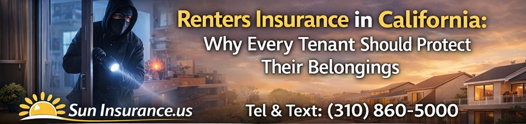 Renters insurance protecting California tenants from apartment fires and property loss