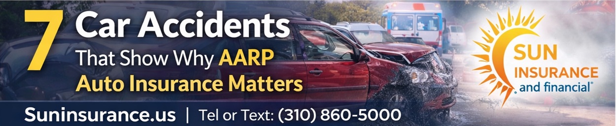 Car accident financial risks for drivers in California and how AARP Auto Insurance helps cover repair and liability costs