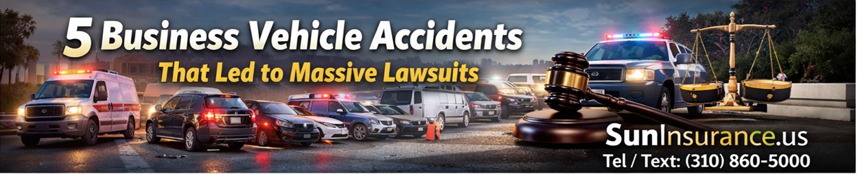 Commercial Auto Insurance California coverage protects businesses from lawsuits caused by business vehicle accidents in Los Angeles, Santa Monica, Beverly Hills, Malibu, and Irvine