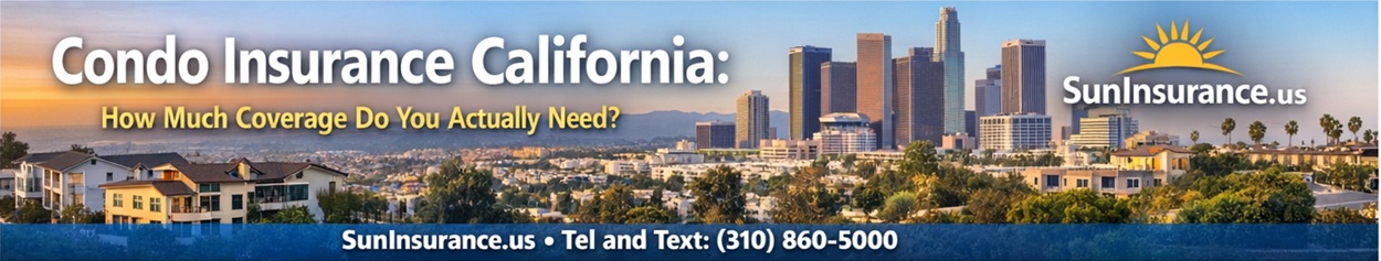 Condo Insurance California: How Much Coverage Do You Actually Need? Condo Insurance California for urban condo owners in Beverly Hills, West Hollywood, and Los Angeles with liability and dwelling coverage