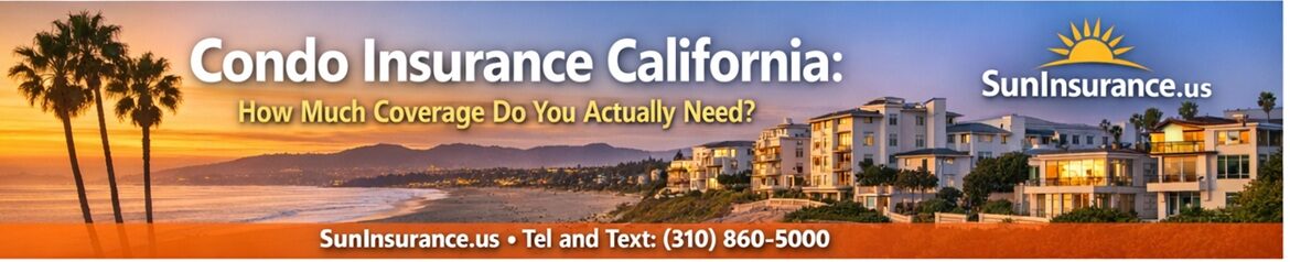 Condo Insurance California: How Much Coverage Do You Actually Need? Condo Insurance California for coastal properties in Los Angeles and Santa Monica with coverage guidance for condo owners