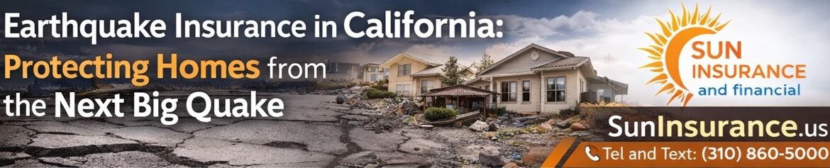 Earthquake insurance California protecting homes from major earthquake damage and structural losses