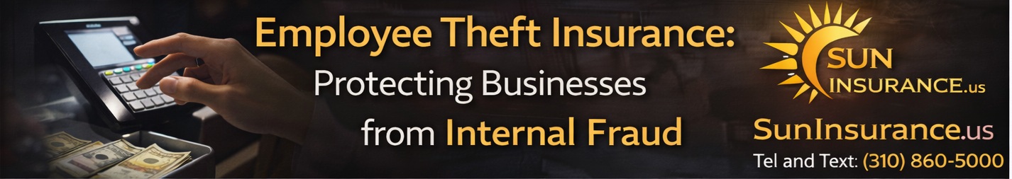 Internal fraud insurance protection for businesses in California employee theft coverage
