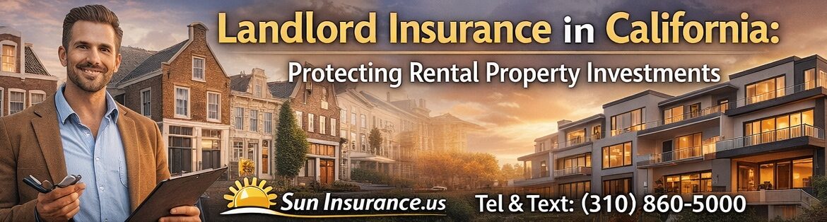 Landlord insurance in California protecting rental property owners and real estate investments