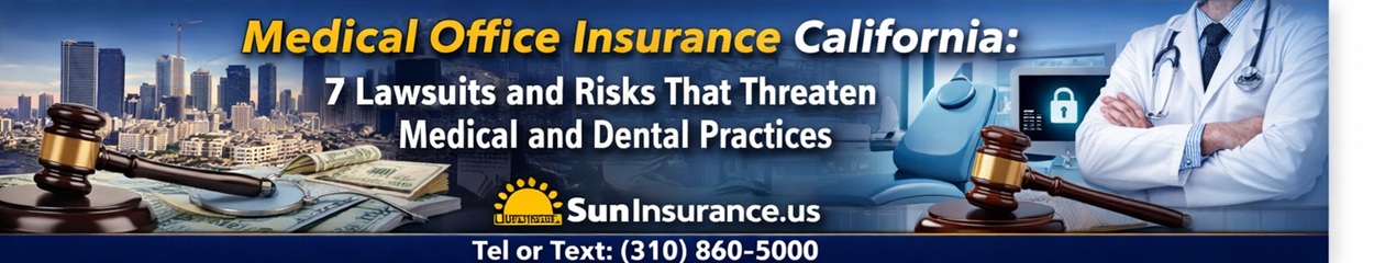 Medical Office Insurance California: 7 Lawsuits and Risks That Threaten Medical and Dental Practices