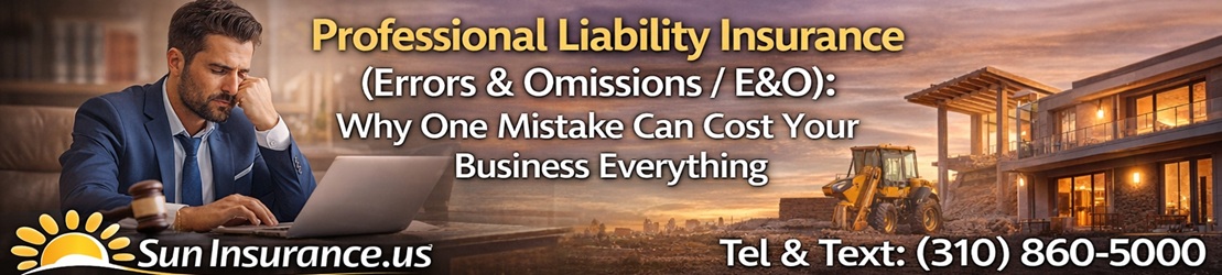 Professional Liability Insurance (Errors & Omissions / E&O): Why One Mistake Can Cost Your Business Everything
