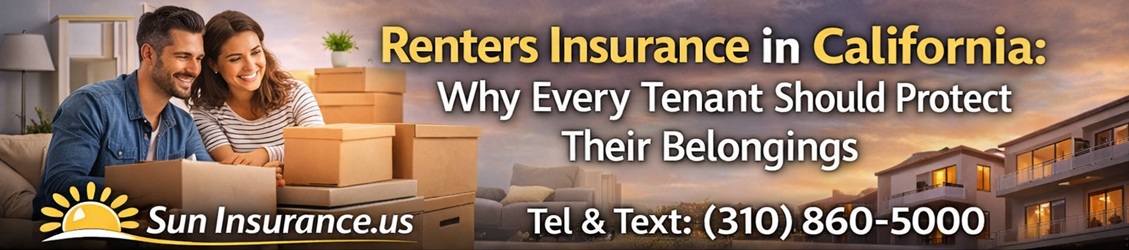 Renters Insurance in California: Why Every Tenant Should Protect Their Belongings