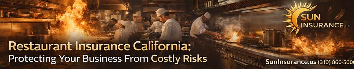 Restaurant insurance California protecting restaurant kitchens from fire liability and business risks
