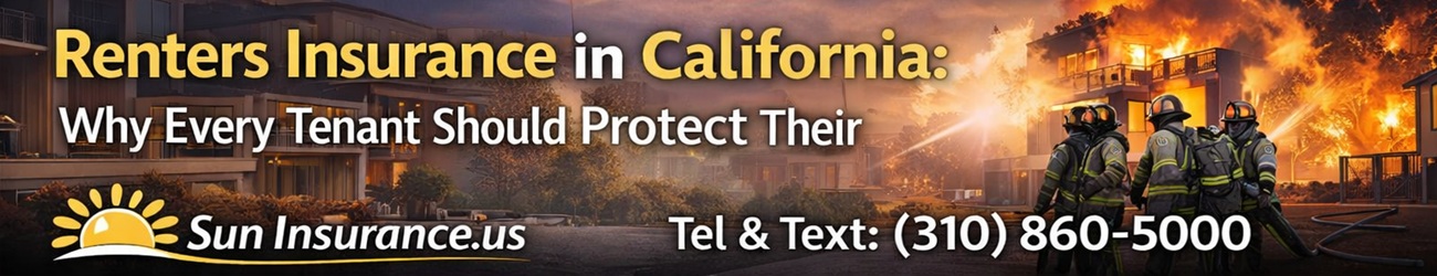 Renters insurance covering theft and liability protection for tenants in California apartments