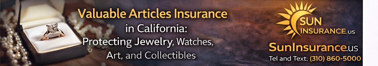 Valuable Articles Insurance: Protecting Jewelry, Watches, Art, and Collectibles
