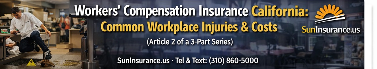 Workers’ Compensation Insurance California: Common Workplace Injuries & Costs Workers’ Compensation Insurance California: Common Workplace Injuries & Costs