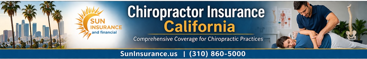 Chiropractic insurance California for practices in Malibu, Torrance, Long Beach, Irvine, Santa Ana, and coastal Southern California communities