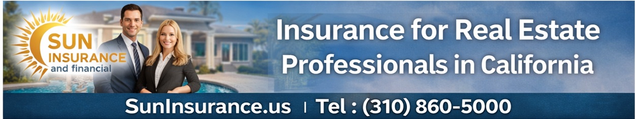 Insurance for Real Estate Professionals in California Insurance for real estate professionals in California serving Los Angeles, Beverly Hills, Malibu, Santa Monica, and West Hollywood with E&O, liability, and business insurance solutions.