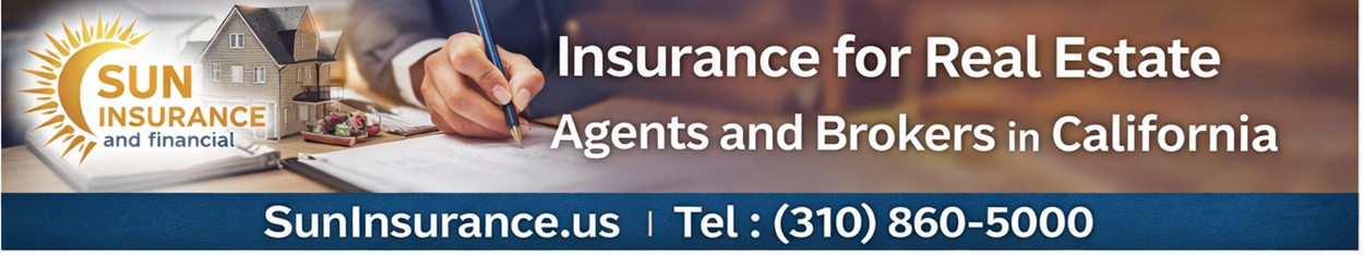 Insurance for Real Estate Agents and Brokers in California Real estate agent and broker insurance in California serving Santa Ana, Pasadena, Glendale, Malibu, and Torrance with E&O, cyber liability, and business coverage.